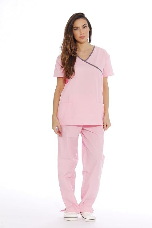 Everyday Mock-Wrap Set — Blush