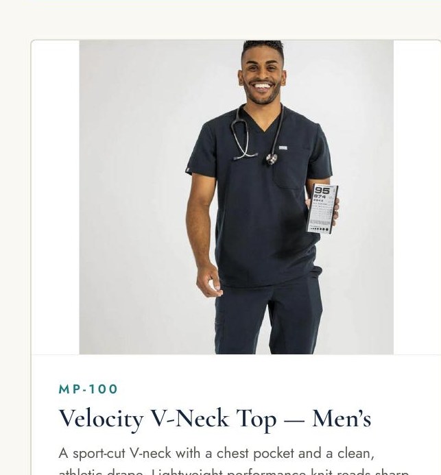 Velocity V-Neck Top — Men's