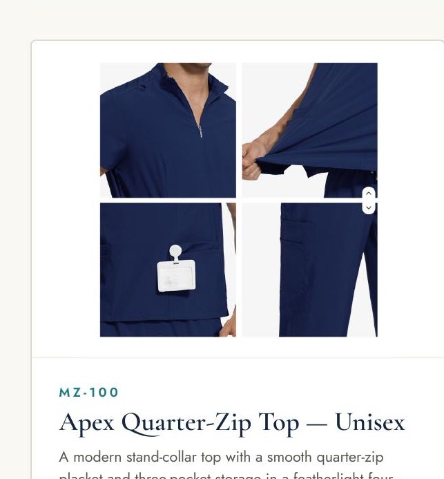 Apex Quarter-Zip Top
