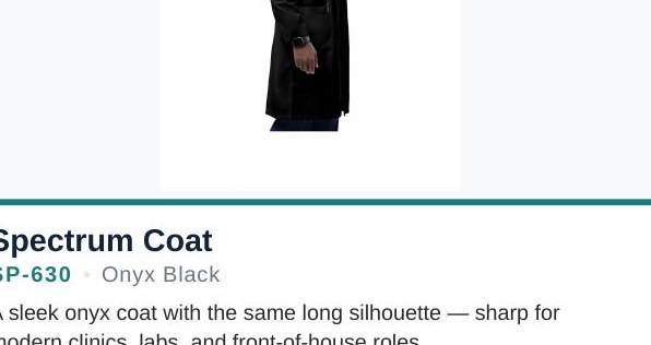 Spectrum Coat — Onyx Black
